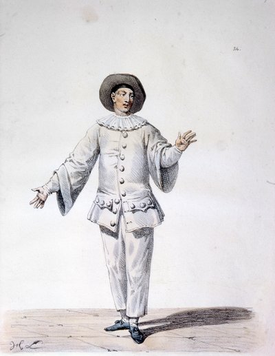 Pierrot by French School